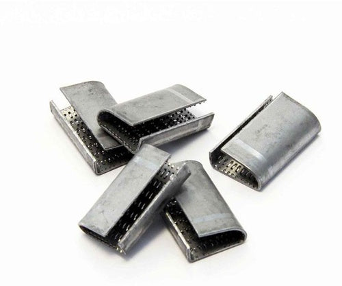 Metallverschlusshülse fBandbreite 13mm verzinkt aufgerauht TRANSPAK - VPE: 1000