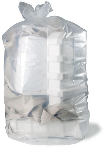 Abfallsack Premium Größe XXL Maße 1240+840x2500mm PE transp Inhalt 2500l S100µ - VPE: 20