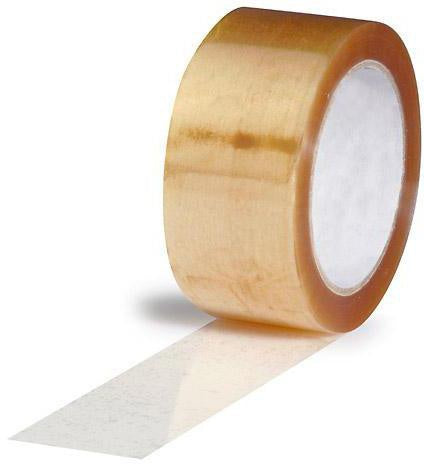 Klebeband Breite 50mm Länge 66m Stärke 60µ PP transparent Kautschuk-Kleber - VPE: 36