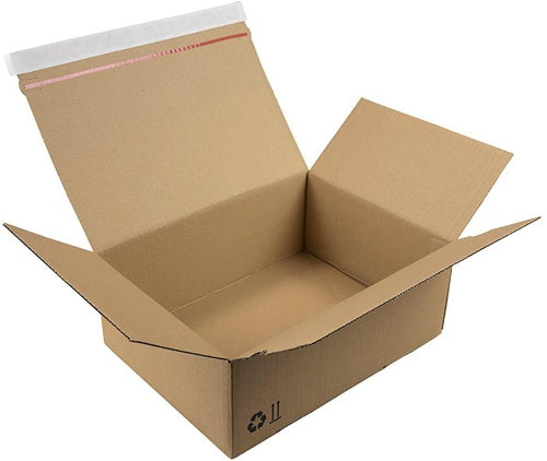 Automatikkarton 1-wellig Automatikboden Maße 310x230x110mm SK A5 Q120B braun - VPE: 20