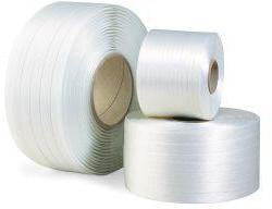Umreifungsband Breite 25mm L450lfm 86 SCC Polyester weiß Reißfestigkeit 925kp - VPE: 2