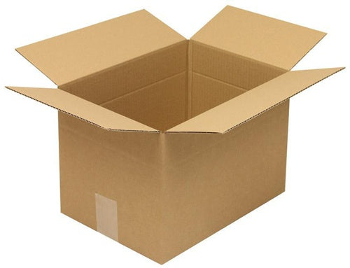 Faltkarton 1-wellig Höhenrillung Maße 325x235x225mm C4 Qualität 120 B braun - VPE: 25