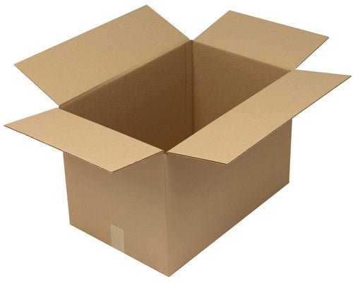 Faltkarton 1-wellig Maße 590x390x390mm Qualität 130 C braun TRANSPAK - VPE: 25