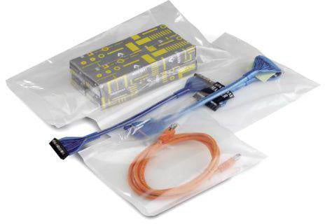 Flachbeutel Maße 280x400mm Stärke 50µ PE transparent TRANSPAK - VPE: 1000