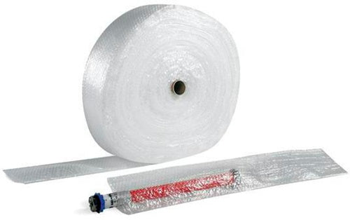 Luftpolsterschlauchfolie 3-lagig Breite 100mm L50m S60µ transparent TRANSPAK - VPE: 2