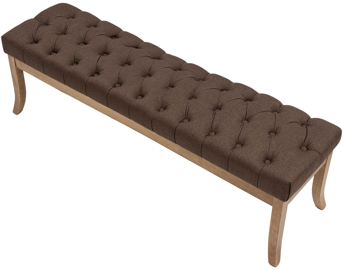 Sitzbank Ramses Stoff antik-hell 150 – Ansicht 6