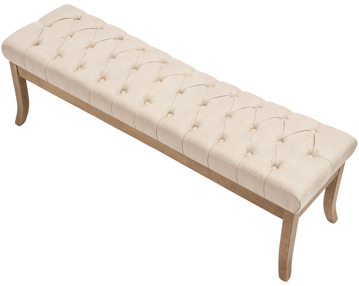 Sitzbank Ramses Stoff antik-hell 150 – Ansicht 13