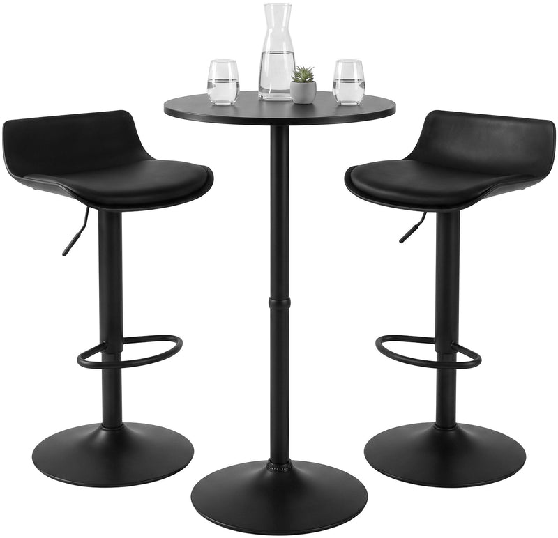 2er Bartisch Set Navo Kunstleder
