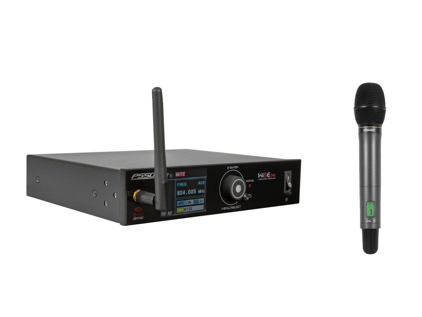 PSSO Set WISE ONE + Dyn Funkmikrofon 823-832/863-865MHz