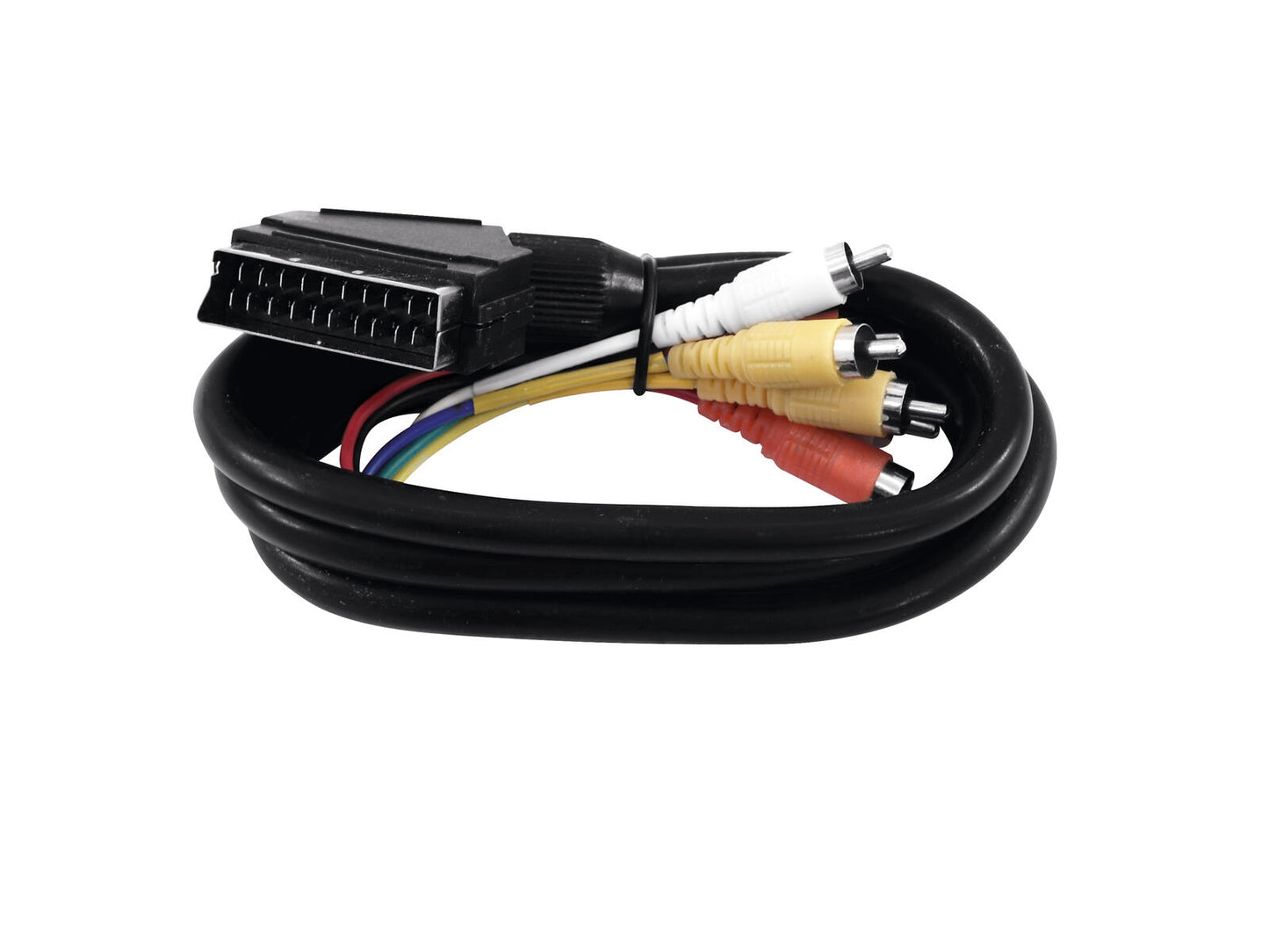 OMNITRONIC Adapterkabel Scart/6xCinch 15m