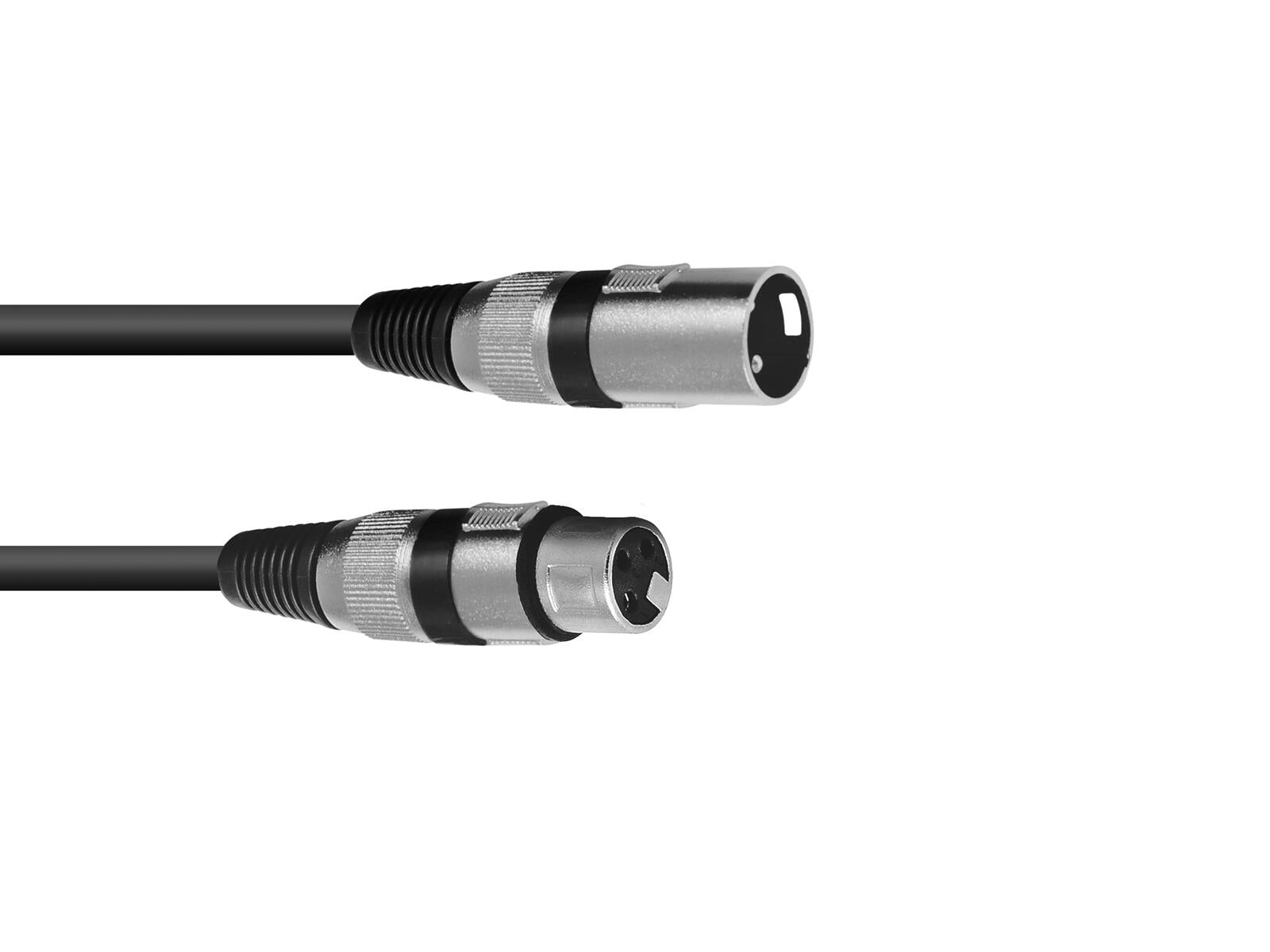 OMNITRONIC XLR Kabel 3pol 05m sw