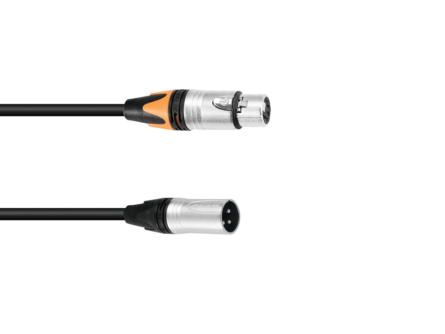PSSO Adapterkabel DMX XLR 3pol/5pol 03m sw