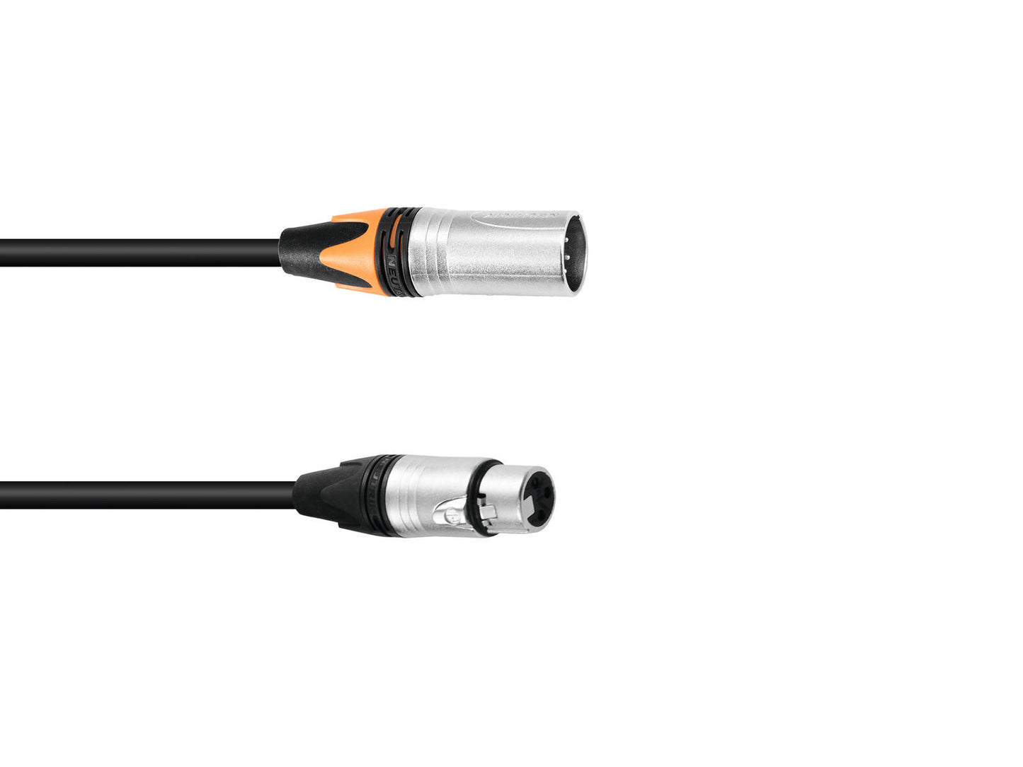 PSSO Adapterkabel DMX XLR 5pol/3pol 03m sw
