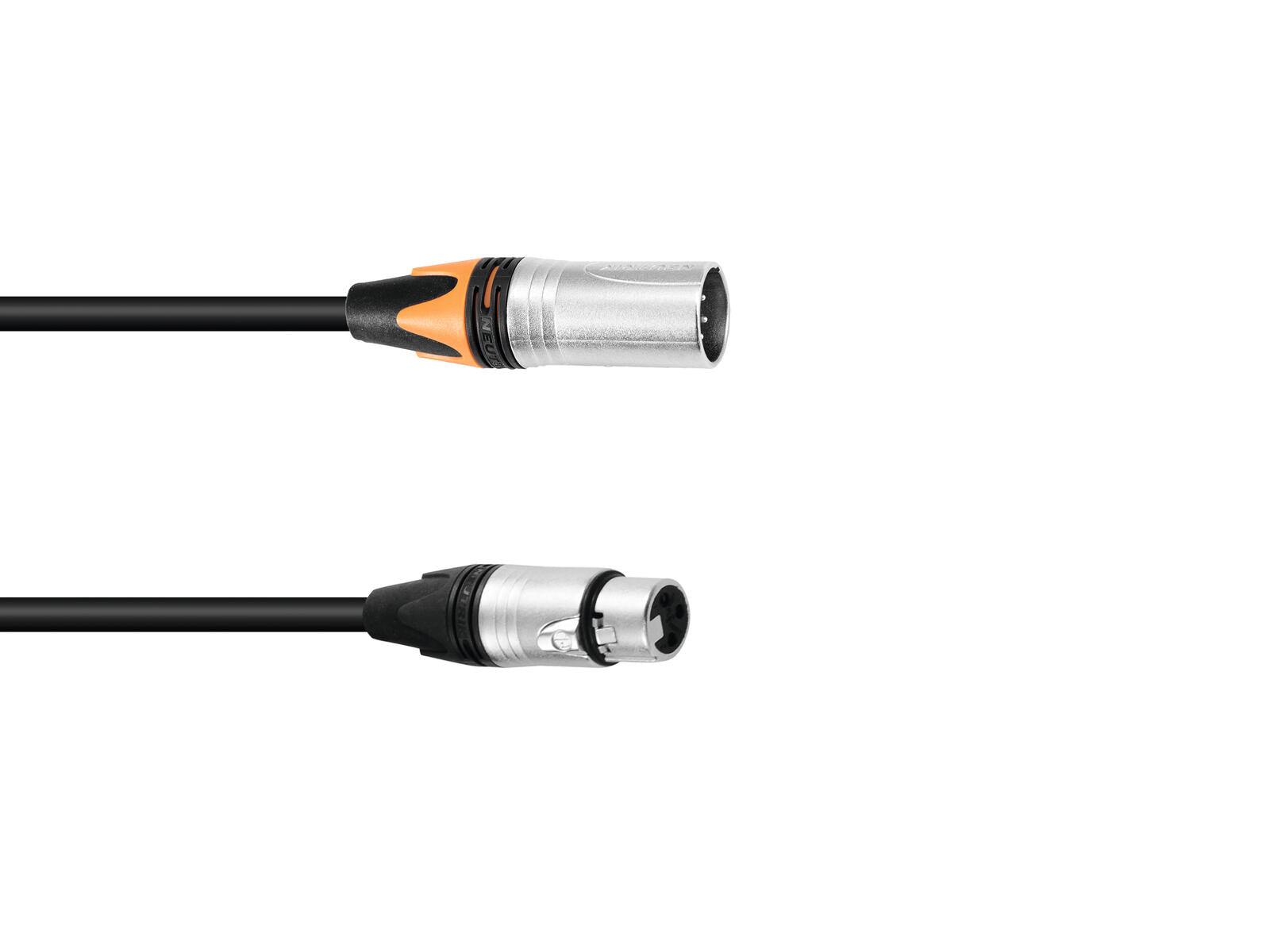 PSSO Adapterkabel DMX XLR 5pol/3pol 03m sw