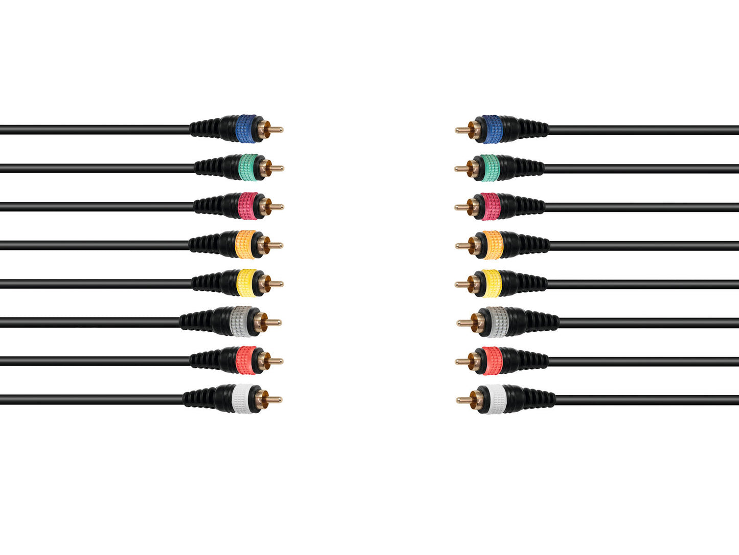 OMNITRONIC Snake-Kabel 8xCinch/8xCinch 15m