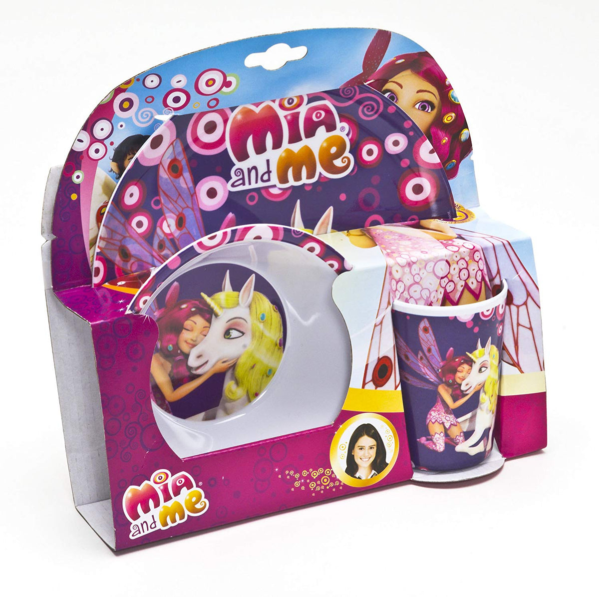 Mia and Me - 3-teiliges Melamin Set – Ansicht 2