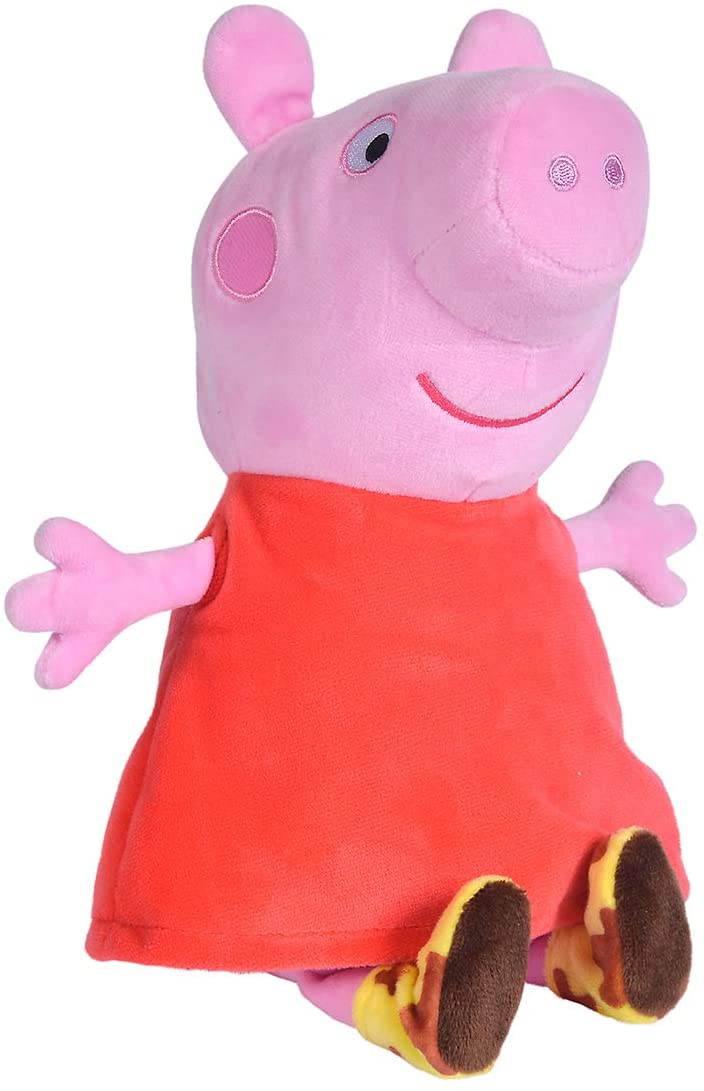 Simba 109261009 - Peppa Pig: Plüschfigur Peppa mit Sound – Ansicht 2