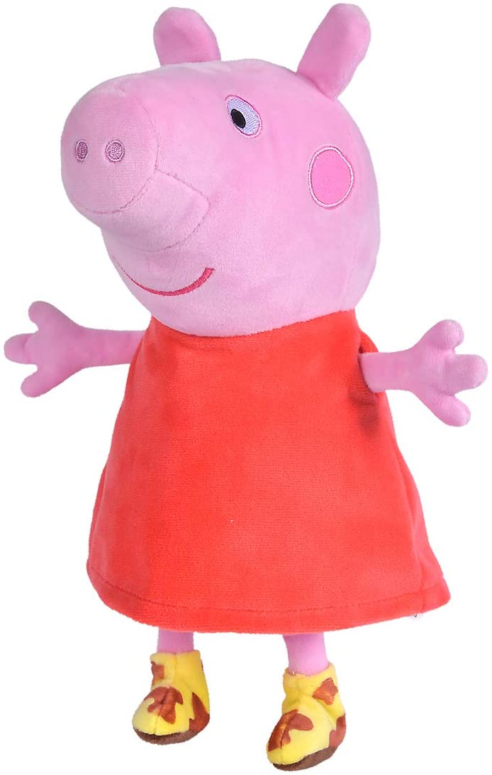 Simba 109261009 - Peppa Pig: Plüschfigur Peppa mit Sound – Ansicht 3