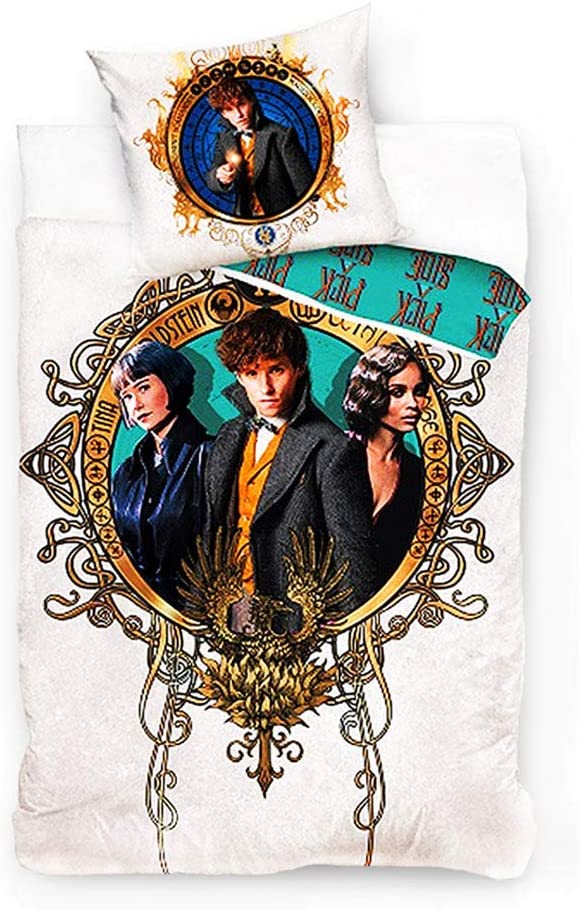 Phantastische Tierwesen / Fantastic Beasts - Bettwäsche 140x200cm