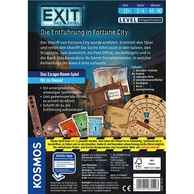 Kosmos 680497 - EXIT Das Spiel - Die Entführung in Fortune City – Ansicht 2