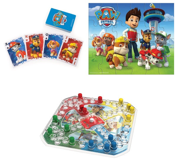 Spin Master 63964 - Paw Patrol Spiel - 3 Spiele in einem Bündel – Ansicht 2