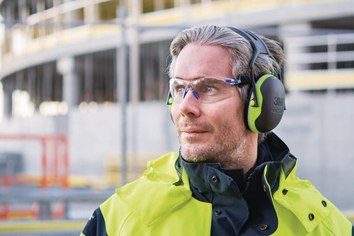 Gehörschutz X4A EN 352-1 SNR 33 dB Kopfbügel dielektrisch schlanke Kapseln 3M – Ansicht 3