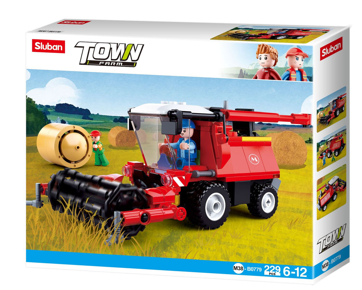 Sluban M38-B0779 - Town Farm - Mähdrescher – Ansicht 2