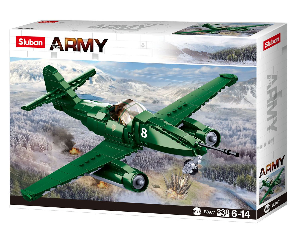 Sluban M38-B0977 - Army Battle of Budapest - Kampfflugzeug – Ansicht 2