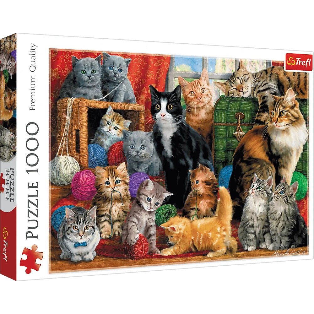 Katzen - Puzzle 1000 Teile