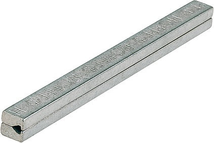 Vierkantstift Profilstift Vierkant 8 x 100 mm Eisen verzinkt 2-teilig HOPPE
