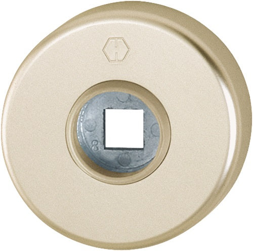 Drückerrosetten-Paar 42KV Aluminium F2 Schildstärke 9 mm rund rund HOPPE