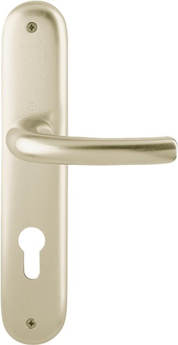 Langschildgarnitur Tôkyô 1710/273P Aluminium F2 PZ 72 mm DIN links / rechts HOPPE