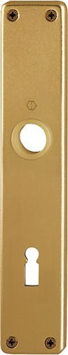 Langschildpaar 202SP F4 / bronzefarbig F4 BB 72 mm HOPPE