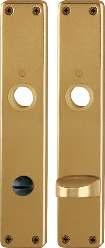 Langschildpaar 202SP F4 / bronzefarbig F4 SK/OL 78 mm HOPPE