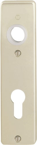 Kurzschildpaar 202KP Aluminium F2 PZ HOPPE