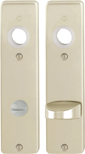 Kurzschildpaar 202KP Aluminium F2 SK/OL HOPPE