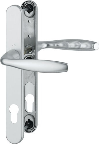 Profil-Garnitur New York 1810/3346 Aluminium F1 PZ für Türstärke 57-62 mm HOPPE