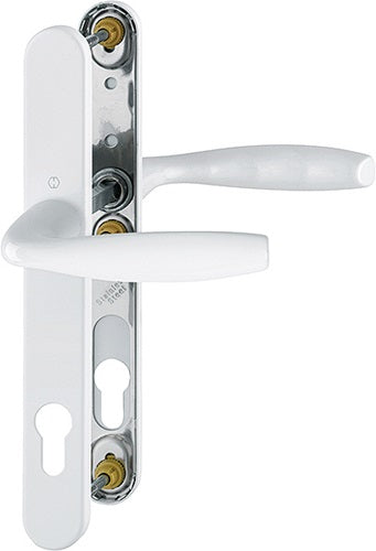 Profil-Garnitur New York 1810/3346 Aluminium F9016 PZ für Türstärke 57-62 mm HOPPE