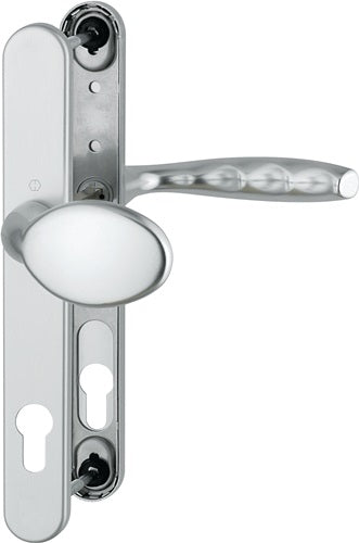 Profiltürgarnitur New York 76G/3346/1810 Aluminium F1 PZ für Türstärke 57-62 mm HOPPE