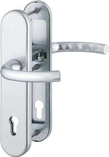 Schutzgarnitur Tôkyô 1710/3331/3410 Aluminium F1 92 mm 66-71 mm HOPPE
