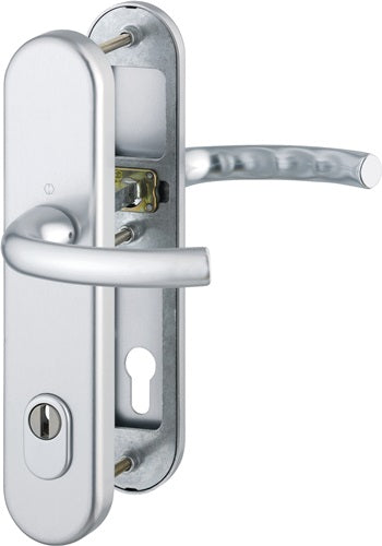Schutzgarnitur Tôkyô 1710/3332ZA/3410 Aluminium F1 92 mm 66-71 mm HOPPE