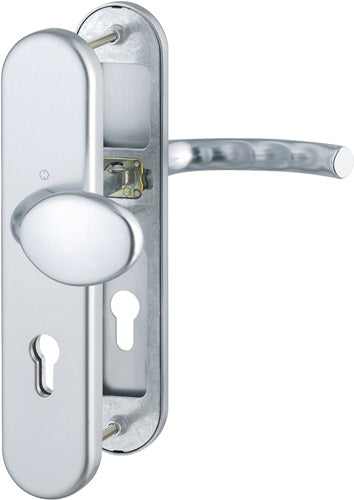Schutzgarnitur Tôkyô 76G/3331/3410/1710 Aluminium F1 72 mm 41-46 mm HOPPE