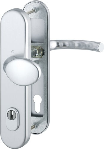 Schutzgarnitur Tôkyô 76G/3332ZA/3410/1710 Aluminium F1 92 mm 66-71 mm HOPPE