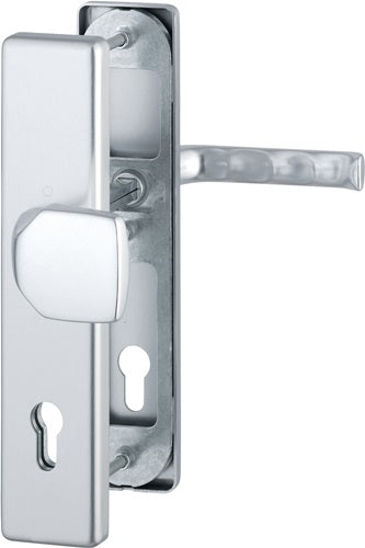 Schutzgarnitur London 61G/2221/2210/113 Aluminium F1 92 mm 67-77 mm HOPPE