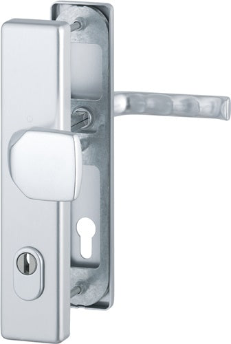 Schutzgarnitur London 61G/2222ZA/2210/113 Aluminium F1 92 mm 67-77 mm HOPPE