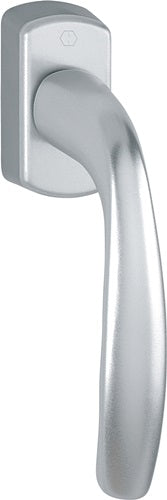 Fenstergriff New York 0810/US10 Aluminium 32-42 mm F1 / naturfarbig Secustik® / VarioFit® HOPPE
