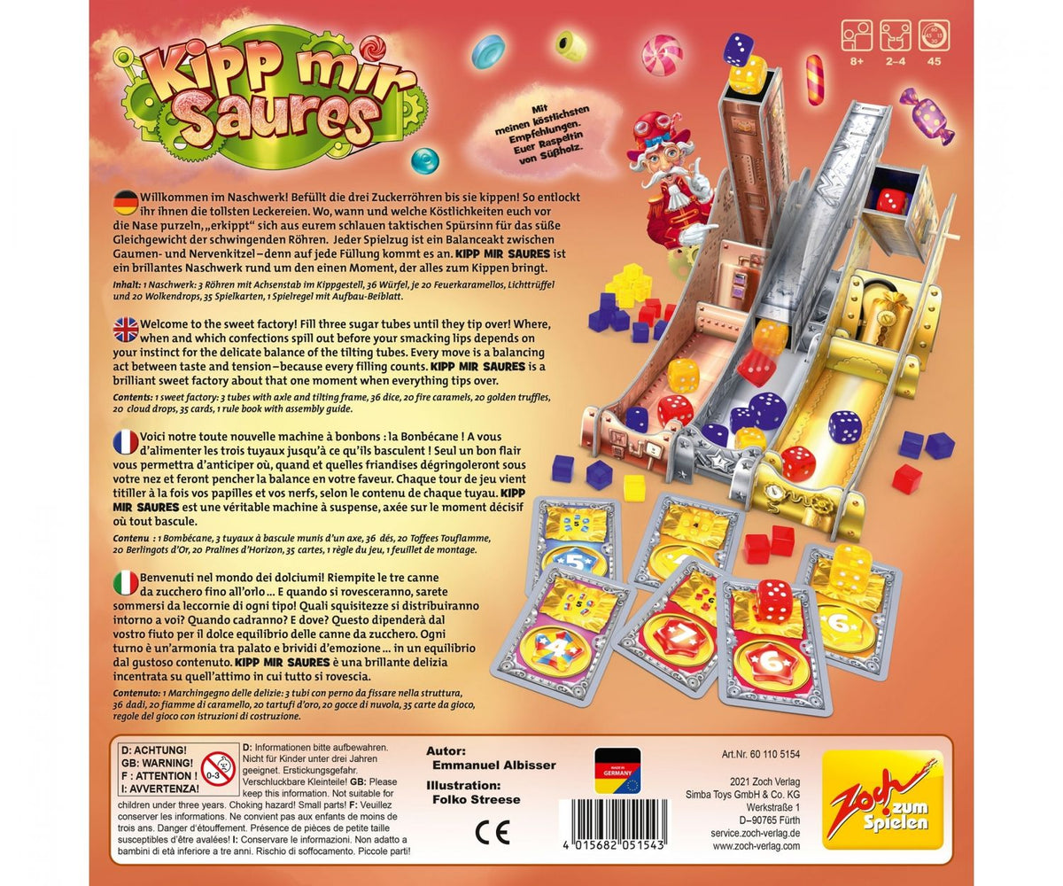 Zoch - Kipp mir Saures - Würfelspiel – Ansicht 2