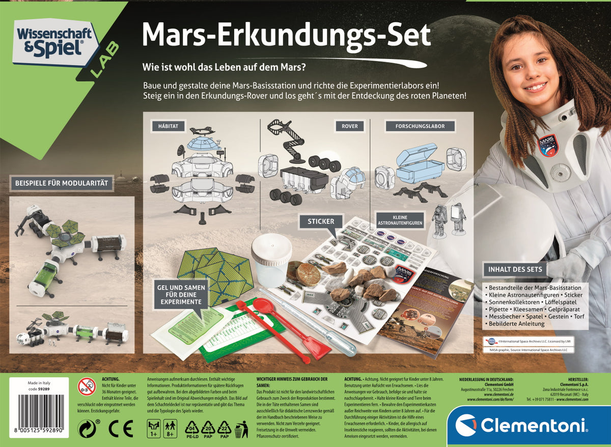 Clementoni 59289 - Mars-Erkundungs-Set – Ansicht 3