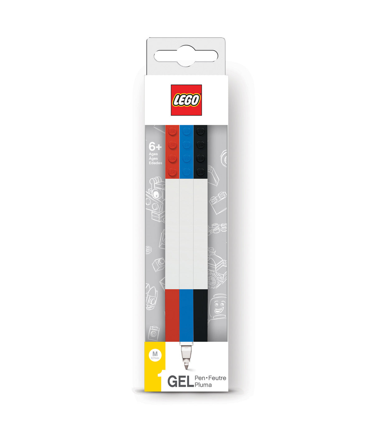 LEGO - Gelstift - 3 Farben