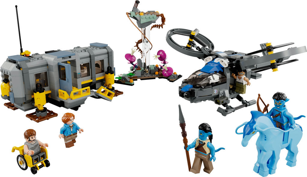 LEGO® 75573 - Avatar™ Schwebende Berge: Site 26 und RDA Samson (887 Teile) – Ansicht 3